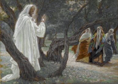 Jesus Appears to the Holy Women Tissot