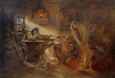 Konstantin Makovsky - Christmastide Divination