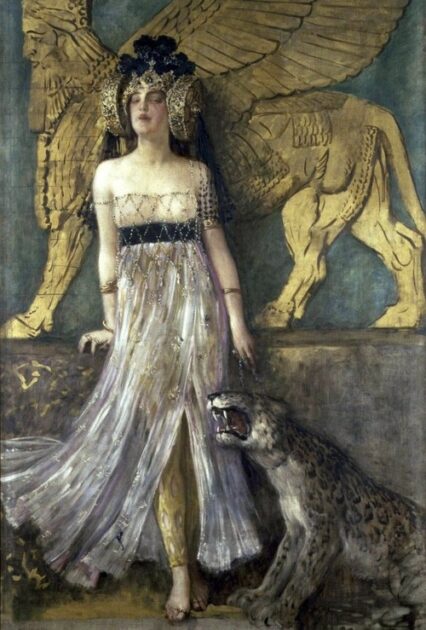 Great Semiramis, Queen of Assyria - Cesare Saccaggi