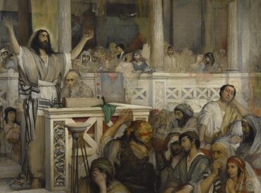 Maurycy Gottlieb: Christ preaching at Capernaum