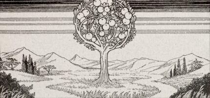 Paradise tree Ephraim Moshe Lilien