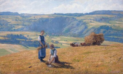 Les Glaneuses, The Gleaners, Moudon, musée Eugène Burnand