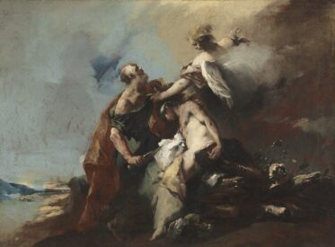 Francesco Guardi - The Sacrifice of Isaac